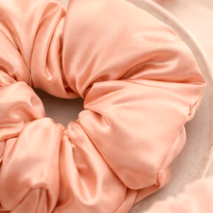 AMBERSPACE Colet Rellenado 100% Seda de Morera 22 Momme Amber Gold